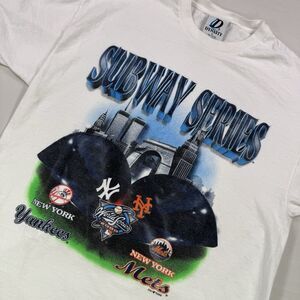 Vintage Y2K World Series Subway Series Yankees Mets 2000 Dynasty Shirt - Large